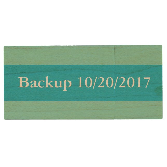 HAMbWG - USB Flash Drive - Two-Tone Aqua (Front)