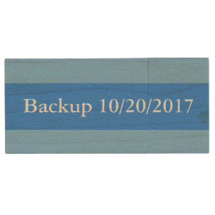 HAMbWG - USB Flash Drive - Two-Tone Blue