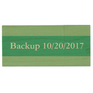 HAMbWG - USB Flash Drive - Two-Tone Green