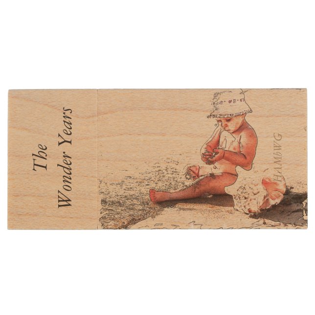 HAMbWG  USB Flash Drive - Wonder Years (Back)