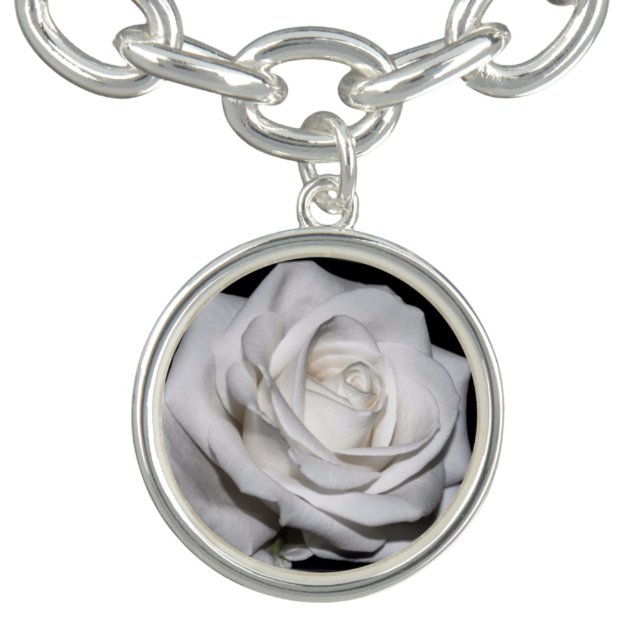 HAMbWG White Rose - Charm Bracelet (Design)