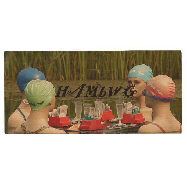 HAMbWG - Wigs - USB Wooden Flash Drive - Choose GB (Front)