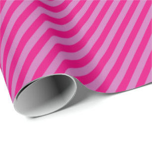 HAMbWG Wrapping Paper - two Tone Pink Stripe