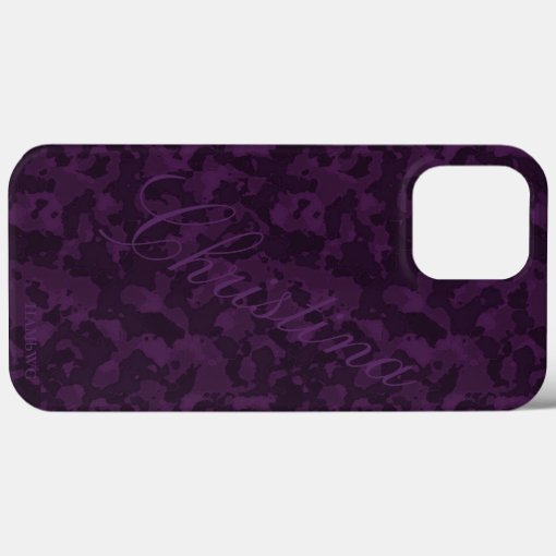 HAMbWG Xtreme Phone Case Amethyst Camouflage Zazzle