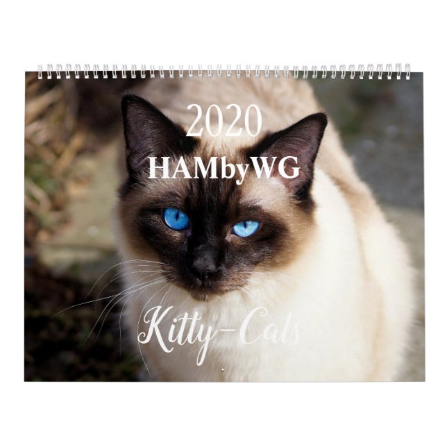 HAMbyWG 2020 Kitty-Cats Calendar (Cover)
