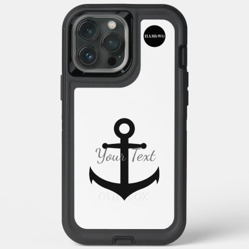 HAMbyWG  _  Anchor Theme iPhone 13 Pro Max Case