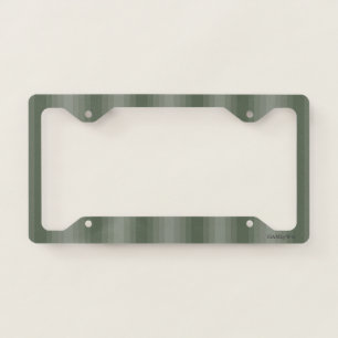HAMbyWG Any Color Tiny Tonal Gradient License Plate Frame