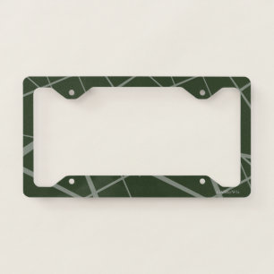 HAMbyWG Any Color Tiny Two-Toned Rays License Plate Frame