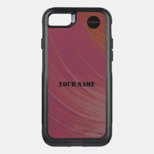 HAMbyWG - Apricot Plum Swirl OtterBox Commuter iPhone SE/8/7 Case