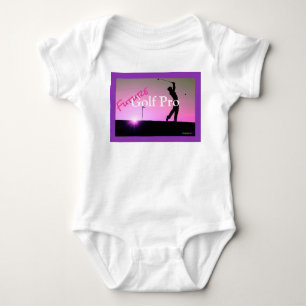 HAMbyWG - Baby T-Shirt - Girl Future Golf Pro Baby Bodysuit