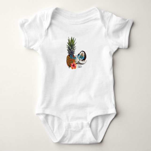 HAMbyWG - Baby's Hawaiin Fruit t-shirt Baby Bodysuit (Front)