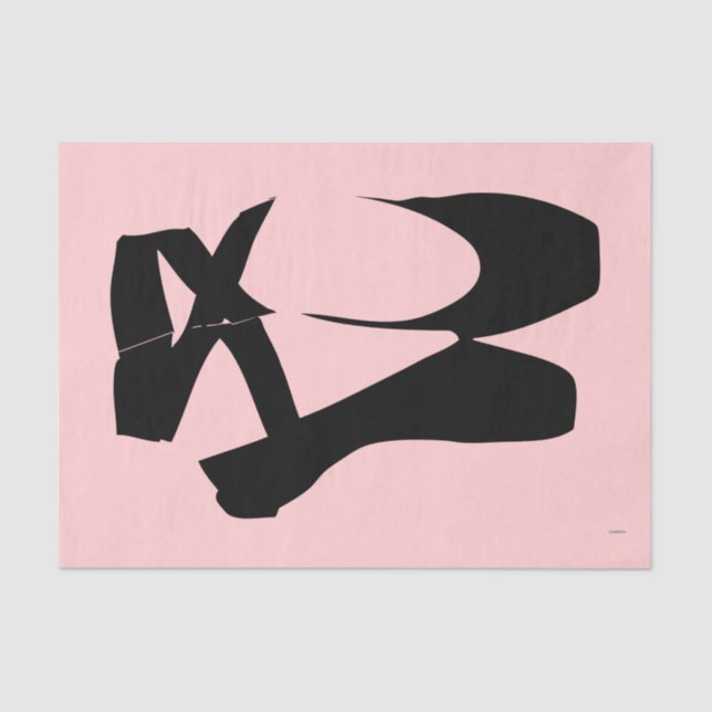 HAMbyWG - Ballerina Slippers in Black Tissue Paper (Front)