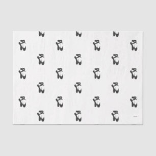 HAMbyWG - Ballerina Slippers in Gray Tissue Paper