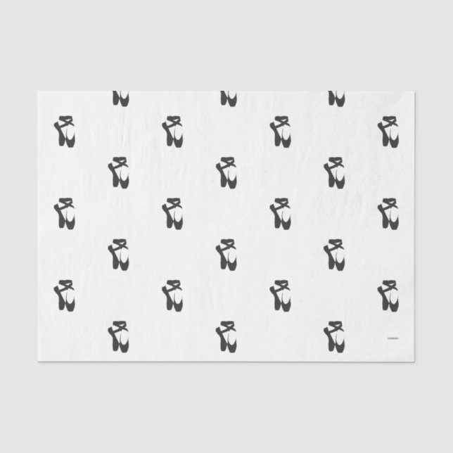 HAMbyWG - Ballerina Slippers in Gray Tissue Paper (Front)