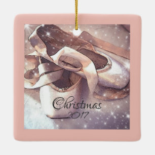 HAMbyWG Ballet Slippers - Photo Ornament