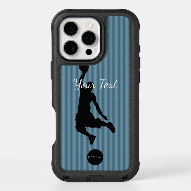 HAMbyWG  - Basketball Theme Otterbox iPhone Case (Back)