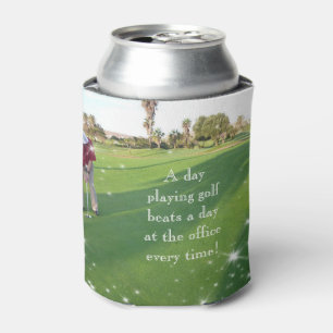 HAMbyWG - Beverage Cover - Golf Themed Can Cooler