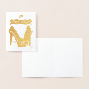 HAMByWG - Birthday Card for Niece - High Heels