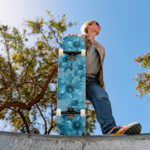 HAMbyWG BlueHibiscus Skateboard