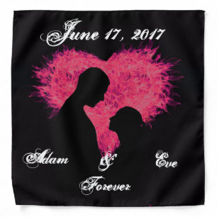 HAMbyWG - Bride Bandana - w Wedding Date