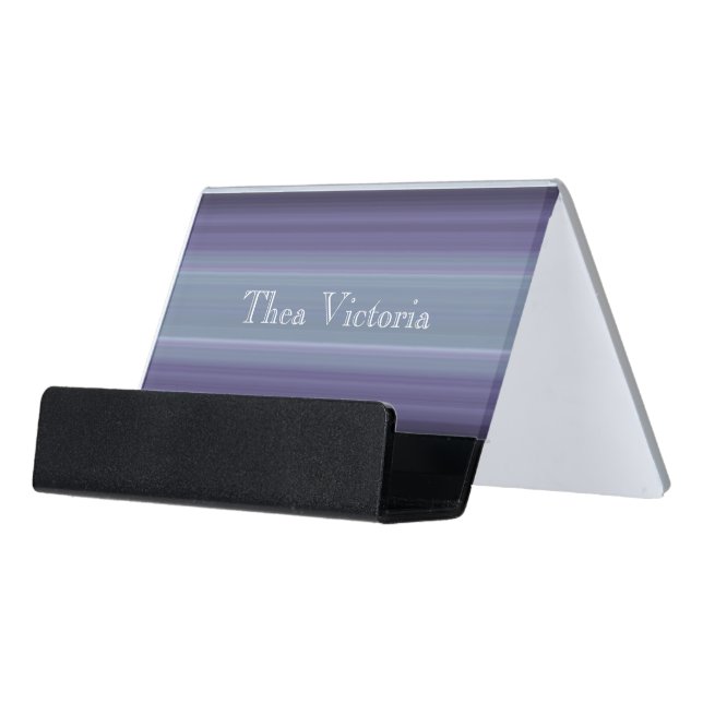 HAMbyWG Business Card Holder - Lilac (Angled Front)