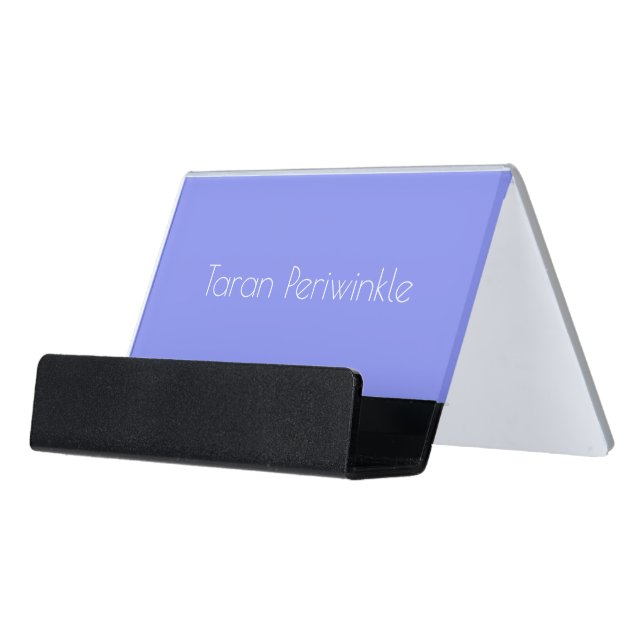 HAMbyWG Business Card Holder - Periwinkle (Angled Front)
