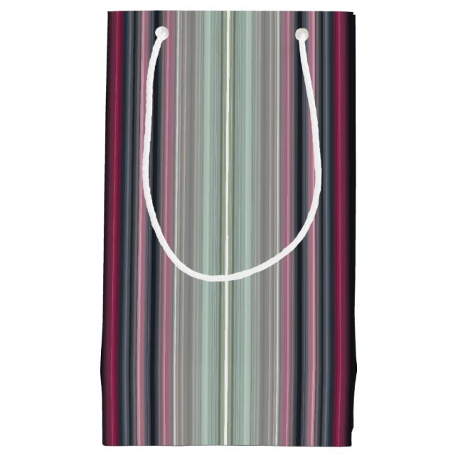 HAMbyWG - Cherry Grey Tourmaline Stripe Small Gift Bag (Front)