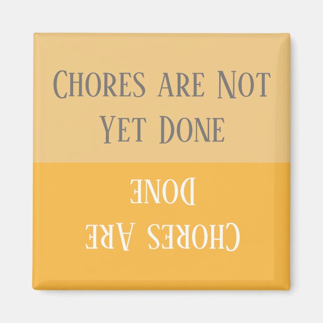 HAMbyWG - Chores are Done Magnet (Front)