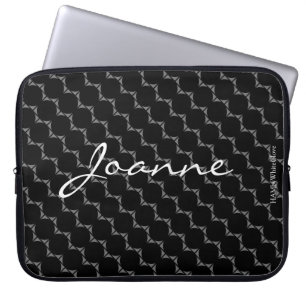 HAMbyWG - Circle Pattern in any color Laptop Sleeve