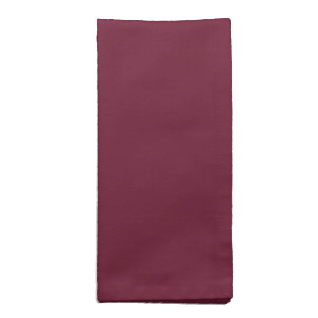 HAMbyWG - Cloth Napkin 20" x 20" - Cherry Plum (Folded)