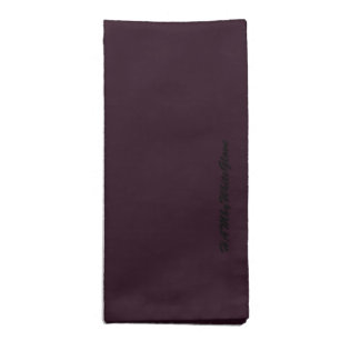 HAMbyWG - Cloth Napkins (4) -Amethyst Bamboo