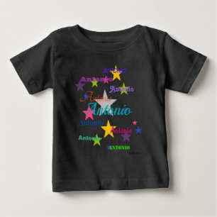 HAMbyWG - Colorful Name Shirt with Stars