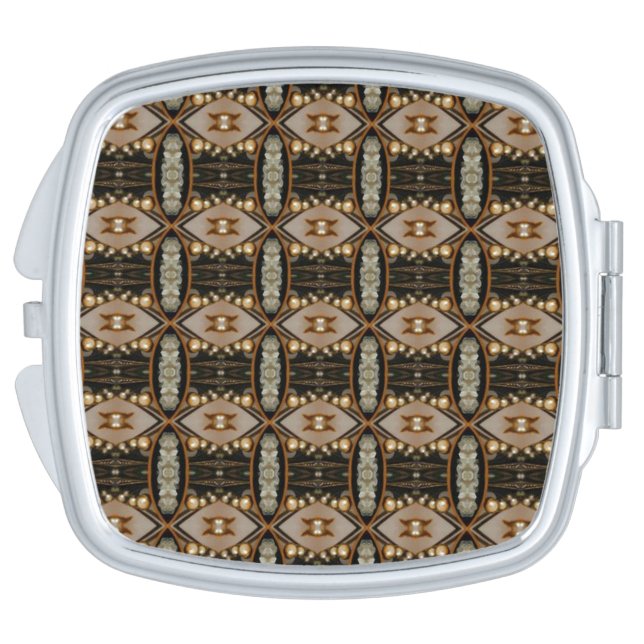 HAMbyWG - Compact Mirror - Art Deco Image (Side)