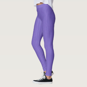 HAMbyWG - Compression Leggings - Purple Stripe