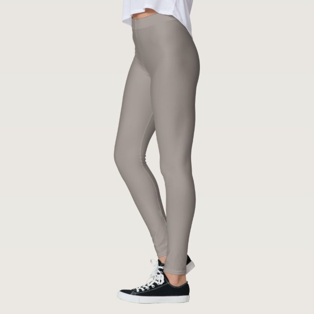 HAMbyWG - Compression Leggings - Taupe (Left)