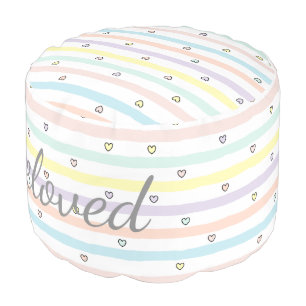 HAMbyWG - Cotton Pouf Chair - Pastels