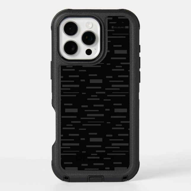 HAMbyWG Dash Otterbox for iphone 16 Pro Max Case (Back)