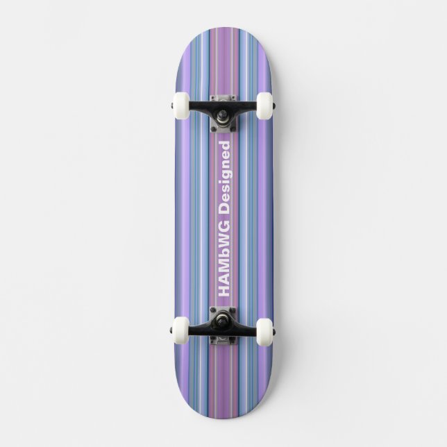 HAMbyWG Designed - Skateboard - Blueberry (Front)