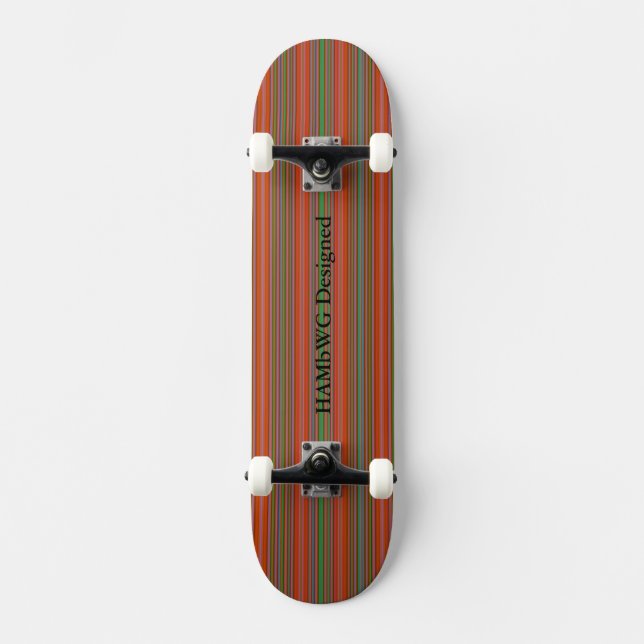 HAMbyWG Designed - Skateboard - O/A/G Deck (Front)