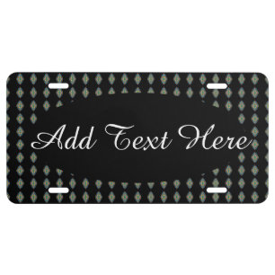 HAMbyWG Diamonds 2 Vanity License Plate