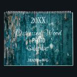HAMbyWG Distressed Wood Photo Calendar<br><div class="desc">HAMbyWhiteGlove aka HAMbWG has provided awesome colorful backdrops featuring images of colorful & distressed wood,  for all your favorite photographs.    The Calendars are strong & durable to last the whole year,  with exceptional printing.  Enjoy & see you next year at HAMbyWhiteGlove.</div>