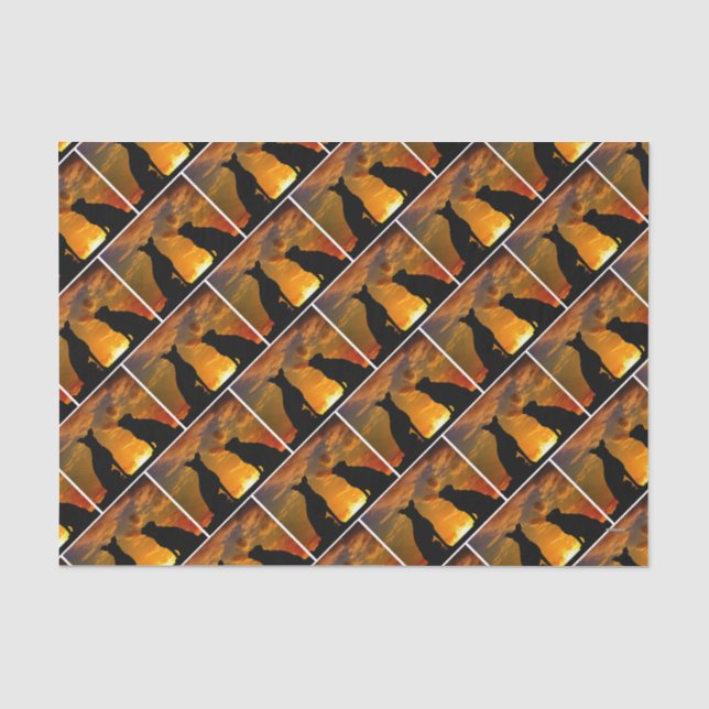 HAMbyWG - Dog Shadows Tissue Paper (Front)
