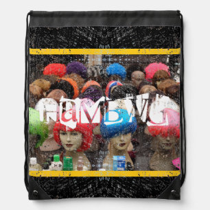 HAMbyWG Drawstring Backpack - Colored Wigs