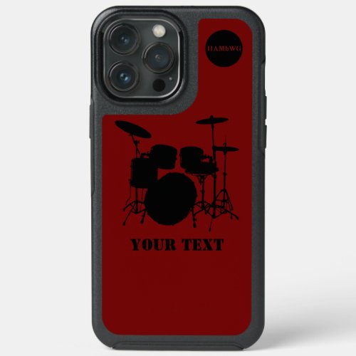 HAMbyWG _ Drums Graphic  Your Name iPhone 13 Pro Max Case