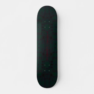 HAMbyWG Dsgnd Skateboard - Gothic Green Distressed Deck