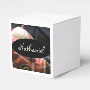 HAMbyWG - Favor Box -Baseball Personalized