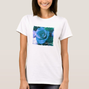 HAMbyWG - Fine Long Sleeve T-Shirt - Blue Rose