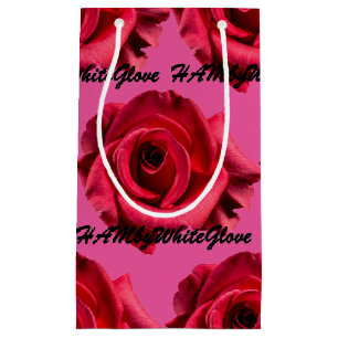 HAMbyWG Gift Bag - HAMbyWG Rose Logo on Pink