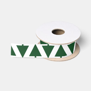 HAMbyWG - Gift Ribbon - Green Christmas Trees