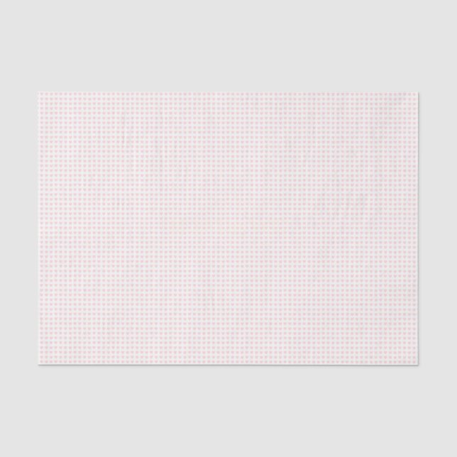 HAMbyWG - Gift Ribbon - Peachy Pink Hearts Tissue Paper (Front)